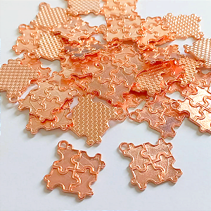 PINGENTE NO BRUTO PRONTO PARA O BANHO (CX151) (AUTISTA) -(com contra argola) PINGENTES TAMANHO 1,5CM - PESO TOTAL 1,3GR(cada pingente) - BRU24213