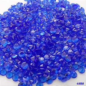 ACESSORIO NO BRUTO PRONTO PARA O BANHO(CX153)) - (ZIRCONIA) "4.0MM" REDONDA (PRIMEIRA LINHA)COMPOSIÇÃO 100% ZIRCONIA - BRU24240