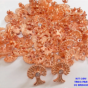 BRINCO NO BRUTO PRONTO PARA O BANHO(CRIS)(CX153) - * KIT COM 3 PAR * COM BASE DE PINO COM UMA PEDRA DE ZIRCÔNIA CRISTAL DE 4MM TAMANHO DO BRINCO 10X10MM - PESO TOTAL 2,2GR(peso do par) - BRU24358