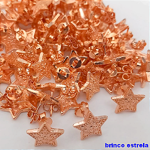 BRINCO NO BRUTO PRONTO PARA O BANHO - (CRIS) BRINCO DE PINO 12MM - PESO TOTAL 1.2GR - BRU24447