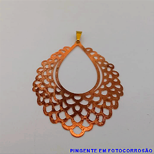 PINGENTE NO BRUTO PRONTO PARA O BANHO(CX155)(EM FOTOCORROSÃO PESO 1.7GR(TAMANHO 5X4CM BRU24463