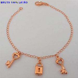 PULSEIRA NO BRUTO PRONTO PARA O BANHO(CX155)(COM CORRENTE SIMPLES E DELICADA ) PESO 2.5GR(TAMANHO 18CM) BRU24478