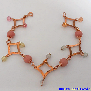 PULSEIRA NO BRUTO PRONTO PARA O BANHO(CX155)(COM CORRENTE SIMPLES E DELICADA ) PESO 8.5GR(TAMANHO 18CM) BRU24480