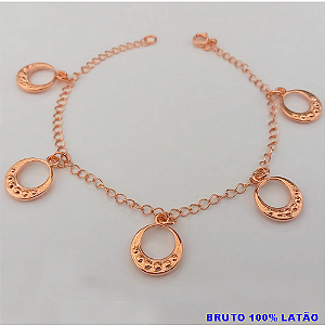 PULSEIRA NO BRUTO PRONTO PARA O BANHO(CX156)(COM CORRENTE SIMPLES E DELICADA ) PESO 1.9GR(TAMANHO 18CM) BRU24488