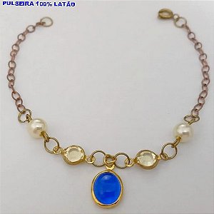 PULSEIRA NO BRUTO PRONTO PARA O BANHO(CX162)- PULSEIRA SIMPLES E DELICADA / - PESO TOTAL 2.2GR - BRU24792