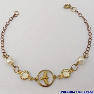 PULSEIRA NO BRUTO PRONTO PARA O BANHO(CX162)- PULSEIRA SIMPLES E DELICADA / - PESO TOTAL 2.2GR - BRU24794