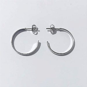 BRINCO EM AÇO INOXIDÁVEL - (CX.145) BRINCO ARGOLA 3X22MM (ARGI0360) - COMPOSIÇÃO: AÇO INOXIDÁVEL - AÇO2237