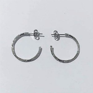 BRINCO EM AÇO INOXIDÁVEL - (CX.145) BRINCO ARGOLA 1,5X23MM (ARGI0566) - COMPOSIÇÃO: AÇO INOXIDÁVEL - AÇO2238