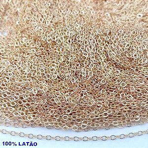 CORRENTE CADEADO (LARGURA DA CORRENTE 1.4MM )CORRENTE VENDIDA COM PACOTE DE 100MTS BRU24919