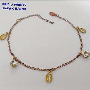 PULSEIRA NO BRUTO PRONTO PARA O BANHO(CX168) PULSEIRA SIMPLES E DELICADA - PESO 1.9GR - BRU24984