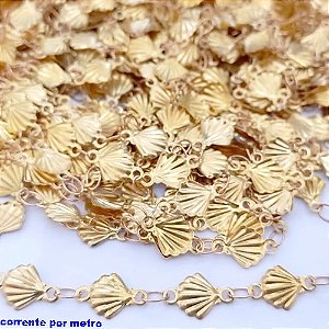 CORRENTE NO BRUTO PRONTO PARA O BANHO(CX169)VENDIDA POR METRO TODA EM CONCHINHAS / BRU25032