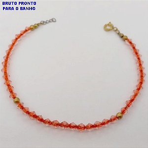 PULSEIRA NO BRUTO PRONTO PARA O BANHO(CX175) PULSEIRA SIMPLES E DELICADA / PESO TOTAL 1.5GR / TAMANHO 18CM / BRU25319