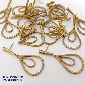 DUPLICADO - SHOCKER NO BRUTO PRONTO PARA O BANHO(CX178) -SHOCKER TODO COM FLOR E PEROLA - PESO TOTAL 3.9GR - BRU25474