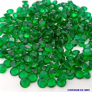 ACESSORIO NO BRUTO PRONTO PARA O BANHO(CX184) - (ZIRCONIA) "6.0MM" REDONDA (PRIMEIRA LINHA)COMPOSIÇÃO 100% ZIRCONIA - BRU25699