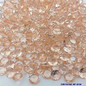 ACESSORIO NO BRUTO PRONTO PARA O BANHO(CX184) - (ZIRCONIA) "6.0MM" REDONDA (PRIMEIRA LINHA)COMPOSIÇÃO 100% ZIRCONIA - BRU25700