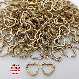 BRINCO NO BRUTO PRONTO PARA O BANHO(CX110)- BRINCO ARGOLINHA DE PRESSÃO(TRANQUETA)- TAMANHO 14MM / PESO TOTAL 1.6GR - BRU25840