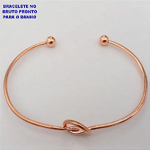 BRACELETE NO BRUTO PRONTO PARA O BANHO(CX166) - BRACELETE NO BRUTO (PESO 6.5GR) - BRU25941