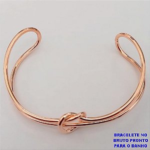 BRACELETE NO BRUTO PRONTO PARA O BANHO(CX185) - BRACELETE NO BRUTO (PESO 8.3GR) - BRU25942