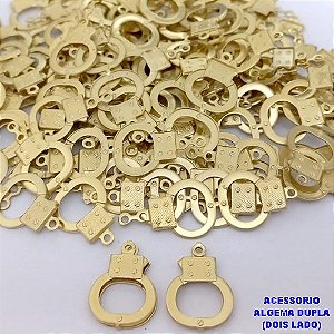 ACESSORIO NO BRUTO PRONTO PARA O BANHO(CX188)(3.266) ACESSORIO ALGEMA DUPLA(dois lado)VENDIDA POR UNIDADE( PESO 0,07GR -BRU26011