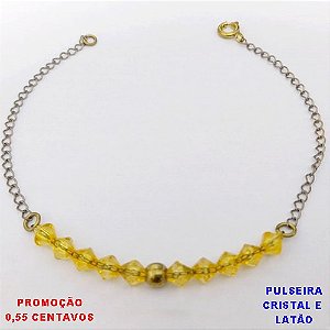 PULSEIRA NO BRUTO PRONTO PARA O BANHO(CX192)SIMPLES E DELICADA - TAMANHO 18CM )PESO 1.5GR- BRU26825
