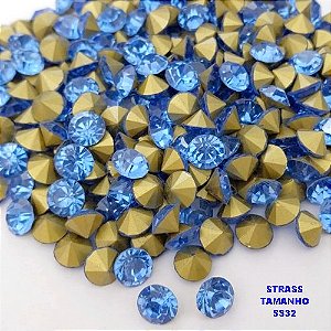 ACESSÓRIO NO BRUTO PRONTO PARA O BANHO (POTE) - STRASS EM VIDRO (SS32) - PESO 0,02GR - (PEÇA VENDIDA POR UNIDADE) BRU28327