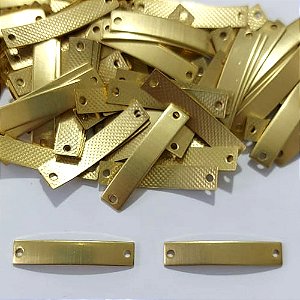 ACESSÓRIOS NO BRUTO PRONTO PARA O BANHO - (160) CHAPINHA LISA PARA GRAVAÇÃO 5X25MM - PESO 0,7GR - BRU31012