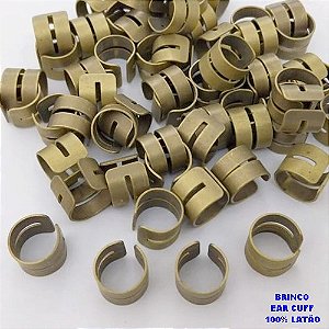 BRINCO BRUTO PARA BANHO 100% LATÃO (SUI9061)(CX.118) EAR CUFF ARGOLA TAMANHO 10MM - PESO 0,09GR - LARGURA 0,8MM (VENDIDO POR UNIDADE) - BRU29100
