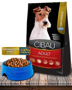 Ração Seca Farmina Cibau Adult Mini Breeds para Cães Adultos de Raças Pequenas - 1Kg