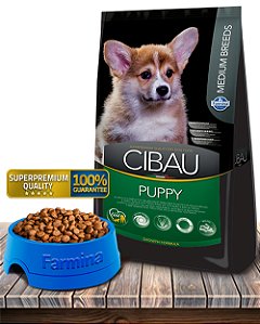 Ração Seca Farmina Cibau Puppy Medium Breeds para Cães Filhotes Raças Médias - 15kg