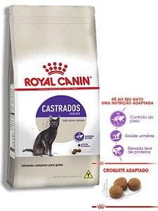 Ração Royal Canin Sterilised para Gatos Adultos Castrados Controle De Peso Royal - 1,5Kg