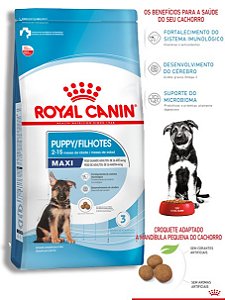 Ração Royal Canin Maxi Puppy para Cães Filhotes de Raças Grandes - 15 Kg
