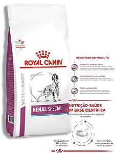 Ração Royal Canin Veterinary Diet Renal Special para Cães com Doenças Renais - 2Kg