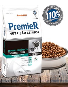 Ração Seca PremieRPet Nutrição Clínica Hipoalergênico Proteína Hidrolisada Mandioca para Cães Adultos e Filhotes de Pequeno Porte - 10,1Kg