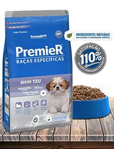 Ração Seca PremieRPet Raças Específicas Shih Tzu para Cães Flhotes - 1Kg