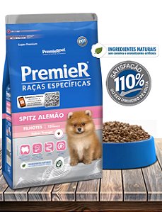 Ração Seca PremieRPet Raças Específicas Spitz Alemão para Cães Filhotes - 2,5Kg