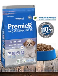 Ração Seca PremieRPet Raças Específicas Shih Tzu para Cães Flhotes -  2,5Kg