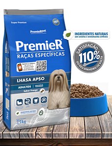 Ração Seca PremieRPet Raças Específicas Lhasa Apso para Cães Adultos - 2,5Kg