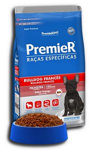 Ração Premier Pet Raças Específicas Bulldog Francês para Cães Filhotes - 2,5Kg