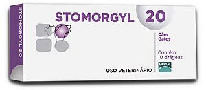 Antibiótico Merial Stomorgyl 20 para Cães e Gatos - 10 Comprimidos