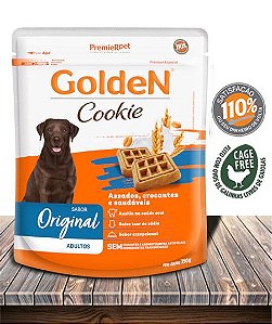 Biscoito PremieRPet Golden Cookie Original para Cães Adultos  - 350Gr