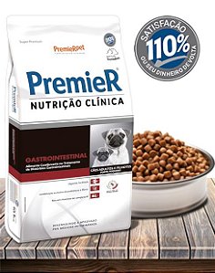 Ração Seca PremieRPet Nutrição Clínica Gastrointestinal para Cães Adultos & Filhotes de Pequeno Porte - 2Kg