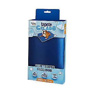 Tapete Gelado The Ice Pad Azul Grande - 50 X 90 CM