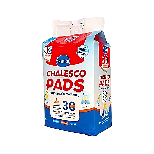 Tapete Higienico Chalesco Pads 30 Un - 60 X 55 CM