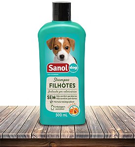Sanol Dog Shampoo Filhotes 500 Ml
