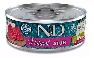 Ração Úmida ND Wet Ocean Atum para Gatos Adultos - 80Gr