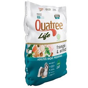 Ração Para Cães Adultos Peq. Raças Quatree Natural 15 Kg