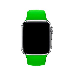 Pulseira Verde Para Apple Watch 38-40Mm