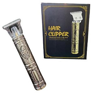 Máquina Acabamento Cabelo Barba Trimmer Hair Clipper T-Blade