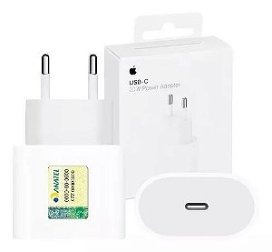 KIT CARREGADOR USB-C + CABO LIGHTNING 20W - FAM - FKT-PD205 - CurrentTI  Shop de tudo um pouco!