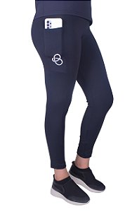 BRA065 - Calça Fitness Suplex Preta - (Ensino Médio)